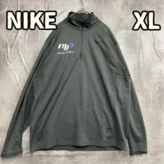 ナイキ 長袖カットソー THERMA-FIT グレー XL スウッシュ【け738