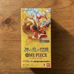 神の島の冒険 テープカット ワンピースカードゲーム神の島の冒険テープカット 2BOX 宅急便 - メルカリ