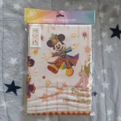 ディズニー　40周年　フェイスタオル