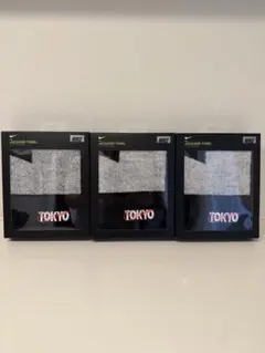 【新品未使用】NIKE ジャガードタオル 3枚セット