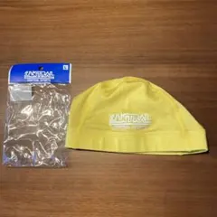CENTRAL SPORTS 水泳帽 イエロー Lサイズ