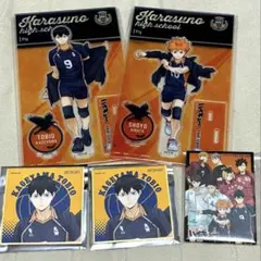 ハイキュー!! プリンスホテル アクスタ、クリアステッカー 日向、影山