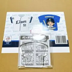 埼玉西武ライオンズ　ユニパッチン　デフォルメ　西川愛也