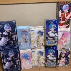 フィギュア まとめ売り プライズ 初音ミク レム ラム ラム&レム 1/7スケールフィギュアセット – フィギュア通販は