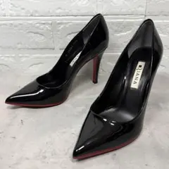 【美品】DIANA ダイアナ エナメル レッドソール パンプス 23.5cm