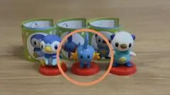 チョコエッグ　ポケットモンスター旅立ちの３匹　ミズゴロウ　フィギュア