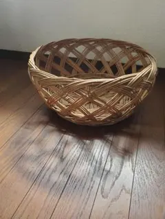 竹籠 椀籠大きめ レア