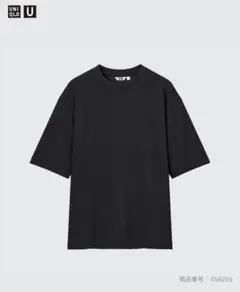 UNIQLO U ユニクロ エアリズムコットンオーバーサイズTシャツ/5分袖