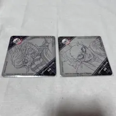 鬼滅の刃 伊黒小芭内 不死川玄弥 ufotable ダイニング コースター