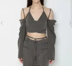S theredthread メルトザレディ　タンクトップ　キャミソール　THEREDTHREAD customize メルカリ - tank chain トップス