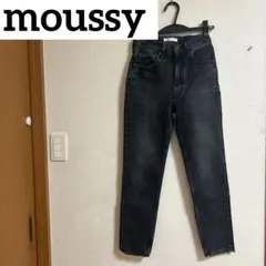 moussy マウジー　スキニー　デニム　ブラック　美品　23インチ