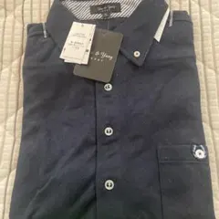 Yin & Yang ネイビー ポロシャツ 3L