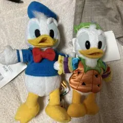 ドナルドダック　ぬいぐるみバッジ　おまけつき