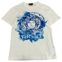 VERSACE メデューサ 水彩風プリント Tシャツ ホワイトのサムネイル