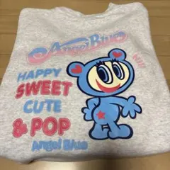 最終お値下げ エンジェルブルー ナカムラクン トレーナー Lサイズ 裏起毛