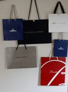 アルマーニ　バカラ　etc…ショッパー6枚セット