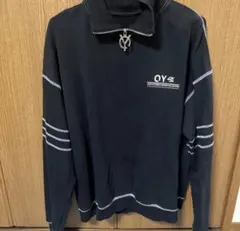 QY ジッパー付きハイネック トレーナー　OY ハーフジップトレーナー サイズ1のサムネイル