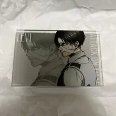 進撃の巨人　リヴァイ　ベースヤードトーキョー　アクリルブロック