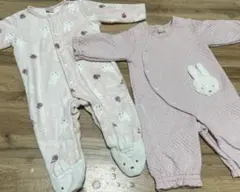 ベビー用カバーオール ミッフィープティマイン70cm