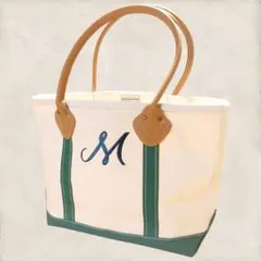 ✨未使用保管品✨ L.L.Bean　レザーハンドル エルエルビーン トートバッグのサムネイル