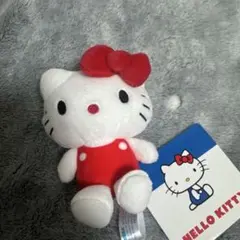 ハローキティ　マスコット　カラフルver. 赤　②