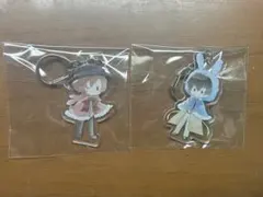 文スト うさみみ アクリルキーホルダー 旧双黒