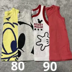 ベビータンクトップ 80~90 4点セット