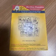 刺繍図案　Hot Iron Transfers Personality Pigs