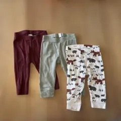 H&M ベビー レギンス 3点セット