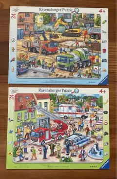 Ravensburger 24ピース ジグソーパズル 2セットのサムネイル