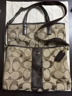 COACHコーチ ショルダーバッグ ブラウン 中型 2way