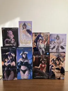 オーバーロード　アルベド　シャルティア　プライズフィギュア8体