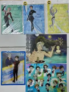 な*な様 新品未開封ユーリ!!! on ICEクリアファイルセット①ヴィクトル勇