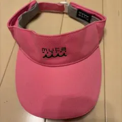 muta MARINE レディース ゴルフ バイザー ピンクのサムネイル