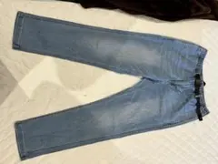 Gramicci NNパンツ デニム　タイトフィット ジャストカット　Ｌサイズ