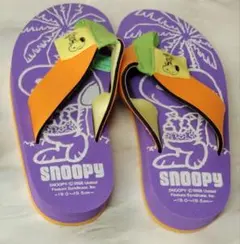 【未使用品】SNOOPY 厚底ビーチサンダル 19.0-19.5cmのサムネイル