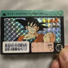 ドラゴンボール カードダス 特別弾 211 孫悟空 キラ 1990年 当時物