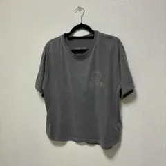 キティ　ラインストーン　Tシャツ　グレー