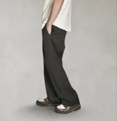 〜90s USA製JOSEPH&FEISS 3タック ワイドトラウザーTALONのサムネイル