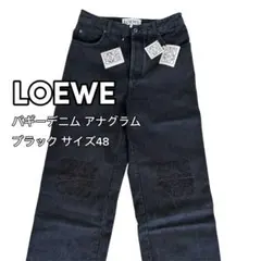 LOEWE アナグラム バギー ジーンズ ブラック 32 - メルカリ