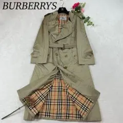 希少★Burberry バーバリー トレンチコート ノバチェック ロング丈 7 burberry/バーバリー通販 | ロング チェックカラー トレンチコート