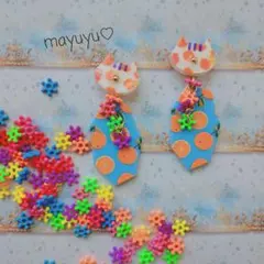 いちごパフェ☆様専用808☆毛糸にこちゃんフラワーぷっくり