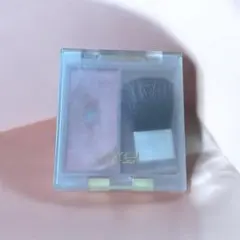 excel パウダーチーク ピンク ブラシ付き