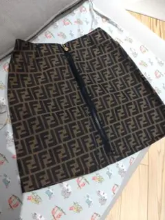 【激レア】FENDI♡ズッカ柄♡ジャガード織りパンツ 激レア】FENDI♡ズッカ柄♡ジャガード織りパンツ