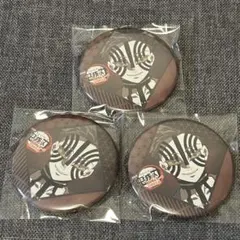 鬼滅の刃 ダイニング お楽しみくじ 缶バッジ 猗窩座 3点セット