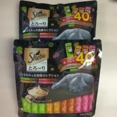 シーバメルティ とろ〜り とりささみ＆お魚味セレクション 40本入り 2