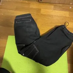 ブラック ワークパンツ LARGE Lサイズのサムネイル