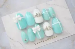 【即購入可】044ティファニーネイルチップ