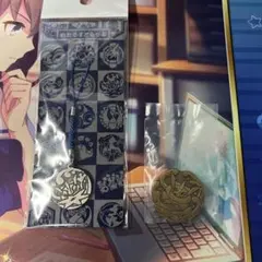 ゲッコウガ めたるすとらっぷ＆ピンバッジ
