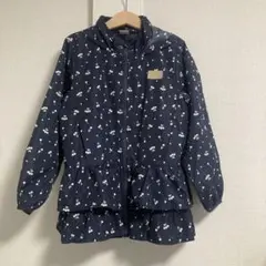 キッズ用フード付き花柄ジャケット